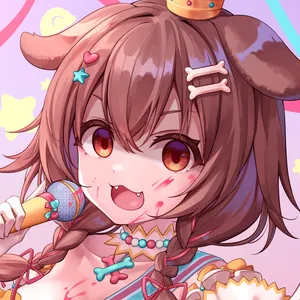 Inugami Korone, A Virtual Youtube Star And Idol Wallpaper