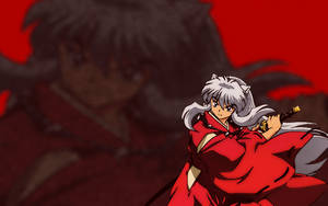 Inuyasha Red Fanart Wallpaper