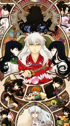 Inuyasha’s Journey To Modern-day Comes To Life On Your Phone Wallpaper