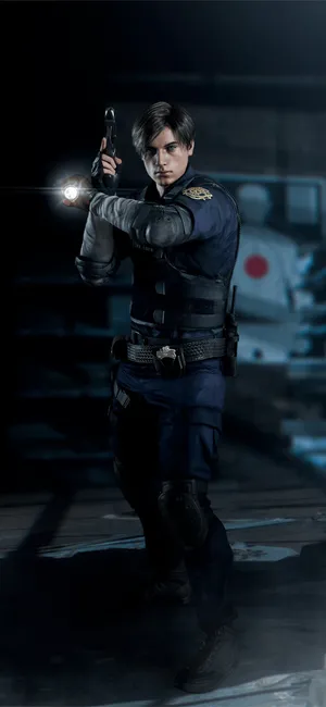 Investigate A Dystopian World With The Resident Evil Iphone Wallpaper