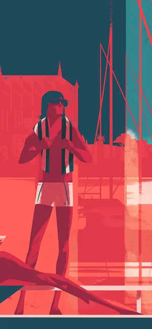 Invoke Your Inner Creative With The Iphone 11 Red Anime Wallpaper