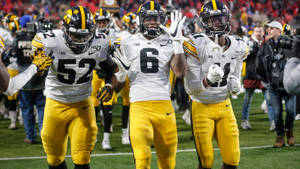 Iowa Hawkeyes Happy Trio Wallpaper