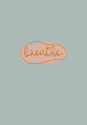 Ipad Pro Cute Breathe In Gray Wallpaper