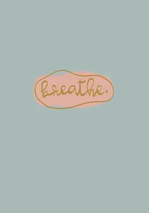 Ipad Pro Cute Breathe In Gray Wallpaper