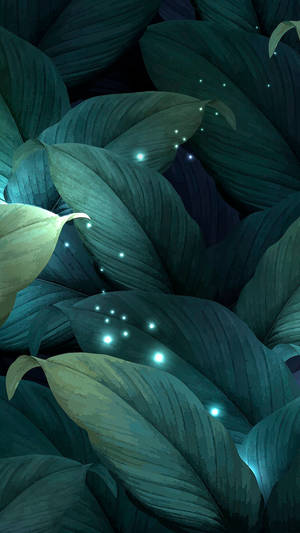 Iphone 11 Pro Max 4k Magical Leaves Wallpaper