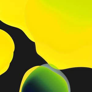 Iphone 13 Ios Yellow Wallpaper