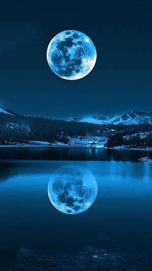 Iphone 6s Live Moon Background Wallpaper