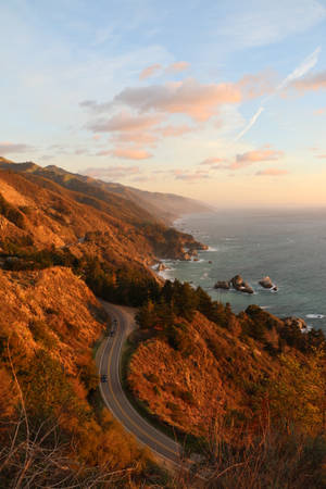 Iphone California State Route 1 Daytime Wallpaper