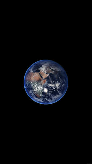 Iphone Earth Planet In The Outer Space Wallpaper