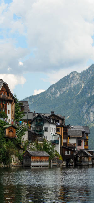 Iphone Travel Hallstätter See Or Lake Hallstatt Austria Wallpaper