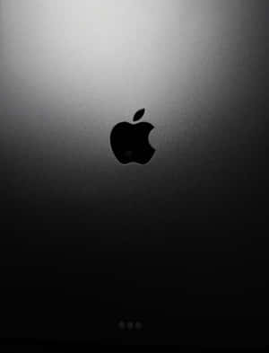 Iphone X Apple Logo Black Wallpaper