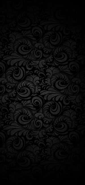 Iphones Xs Max Dark Leaf Coils Wallpaper