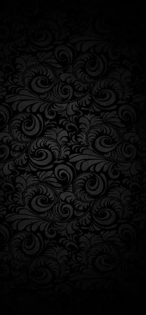 Iphones Xs Max Dark Leaf Coils Wallpaper