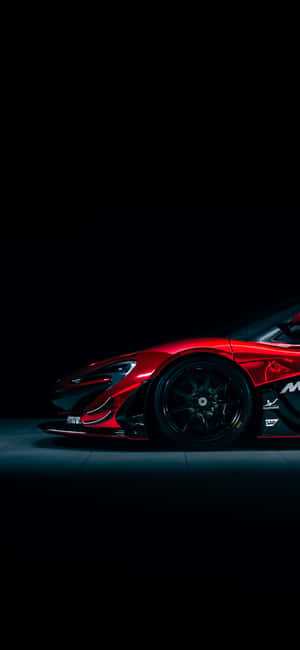 Iphones Xs Max Red Mclaren Racecar Wallpaper