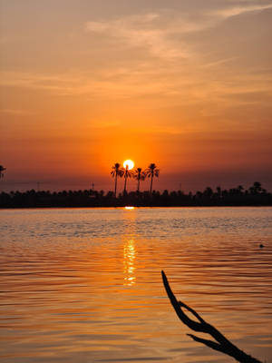 Iraq Basra Sunset Wallpaper