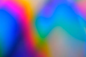 Iridescent Luminous Gradient Wallpaper