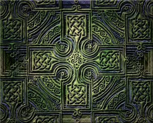 Irish Celtic Cross Wallpaper
