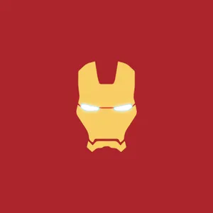 Iron Man Helmet Illustration Wallpaper