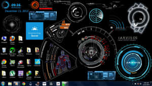 Iron Man Jarvis Desktop Wallpaper Wallpaper