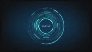 Iron Man Jarvis Hologram Desktop Wallpaper