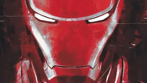 Iron Man Taking On Thanos In A Battle For The Ages In Avengers Endgame Wallpaper