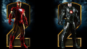 Iron Manand War Machine Standoff Wallpaper