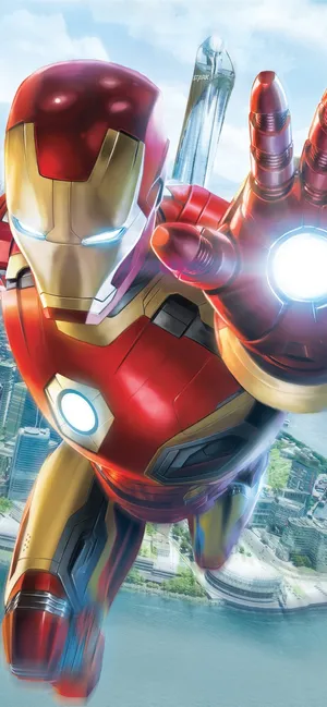 Iron Manin Flighti Phone Wallpaper Wallpaper