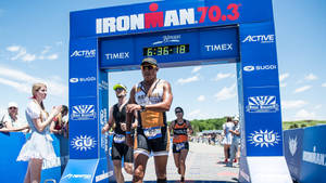 Ironman Triathlon Finish Line Wallpaper