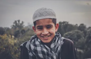 Islamic Boy Cute Smile Wallpaper