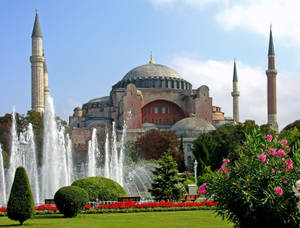 Istanbul's Suleymaniye Mosque Wallpaper