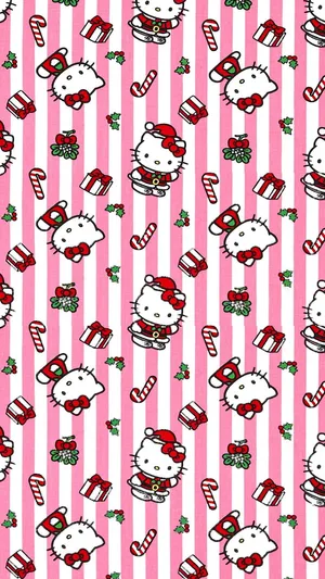 It's The Most Wonderful Time Of The Year - Celebrate With Hello Kitty! Wallpaper