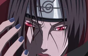 Itachi Live Bleeding Eye Wallpaper