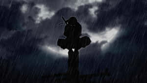 Itachi Live Rainy Night Wallpaper