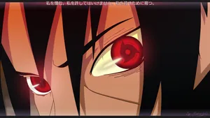 Itachi Mangekyou Sharingan Close Up Angry Wallpaper