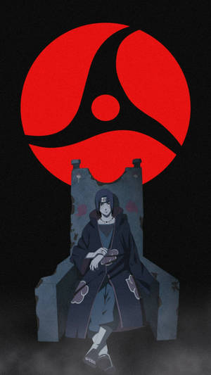 Itachi Phone Black Throne Wallpaper