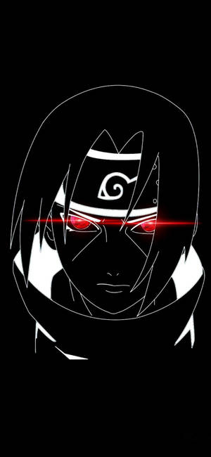 Itachi Phone Dark Aesthetic Wallpaper