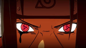 Itachi Sharingan Face Wallpaper