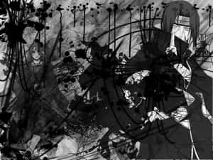 Itachi Uchiha Abstract Artwork Wallpaper