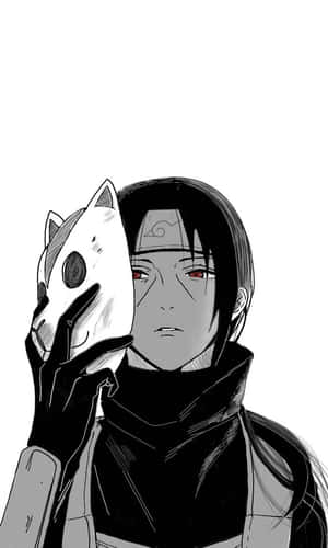 Itachi Uchiha Anbu Mask Art Wallpaper