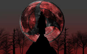 Itachi Uchiha Crescent Moon Wallpaper