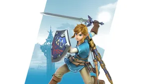 “it’s Not Really A Party Until Link Shows Up!” Wallpaper