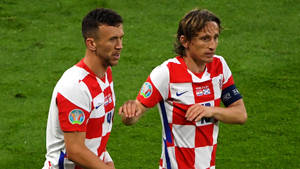 Ivan Perisic And Luka Modric Wallpaper