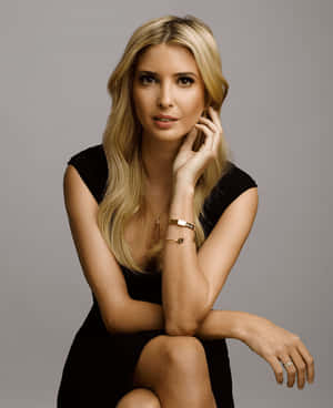 Ivana Trump Sitting Wallpaper
