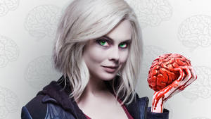 Izombie Liv Moore With A Brain Wallpaper