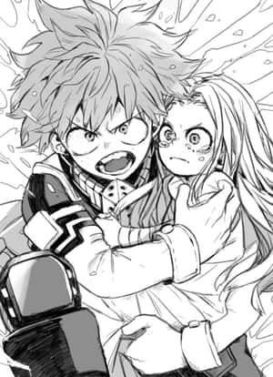 Izuku And Eri My Hero Academia Wallpaper