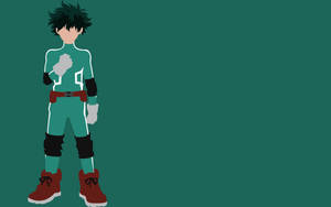 Izuku Midoriya 4k Full Costume Wallpaper