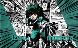 Izuku Midoriya Manga Panel Wallpaper