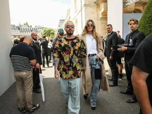 J Balvin At Christian Dior Men's Show Wallpaper