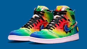 J Balvin X Air Jordan 1 Wallpaper