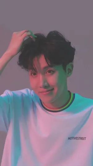 J-hope Wearing Motive Street Shit Wallpaper
